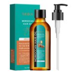 "Moroccan Argan Oil for Glossy and Nourished Hair"